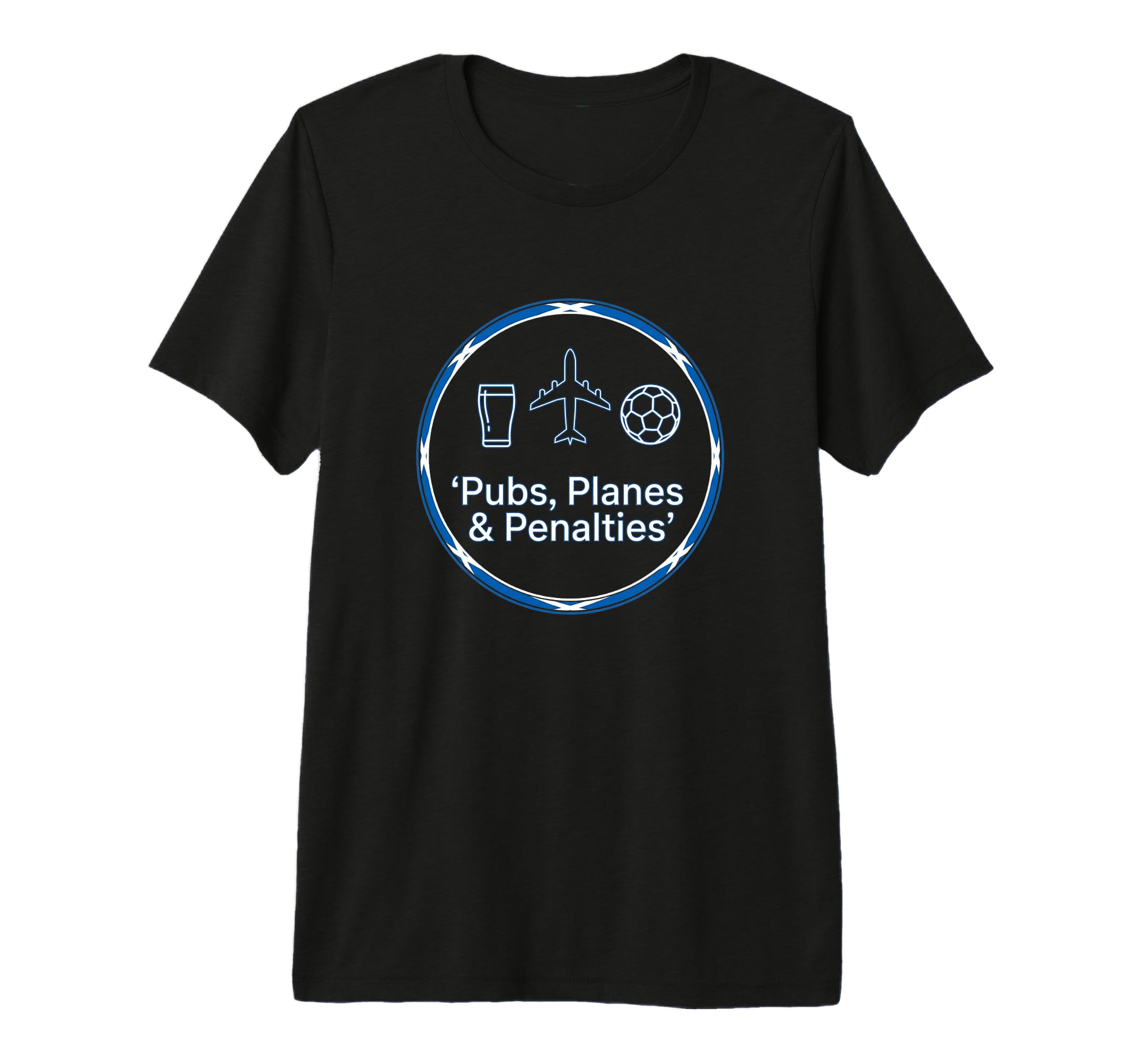 Pubs Planes Penalties Beer T-Shirt - Casual Everyday Wear for Adults - T-Shirt, Sweatshirt, Hoodie