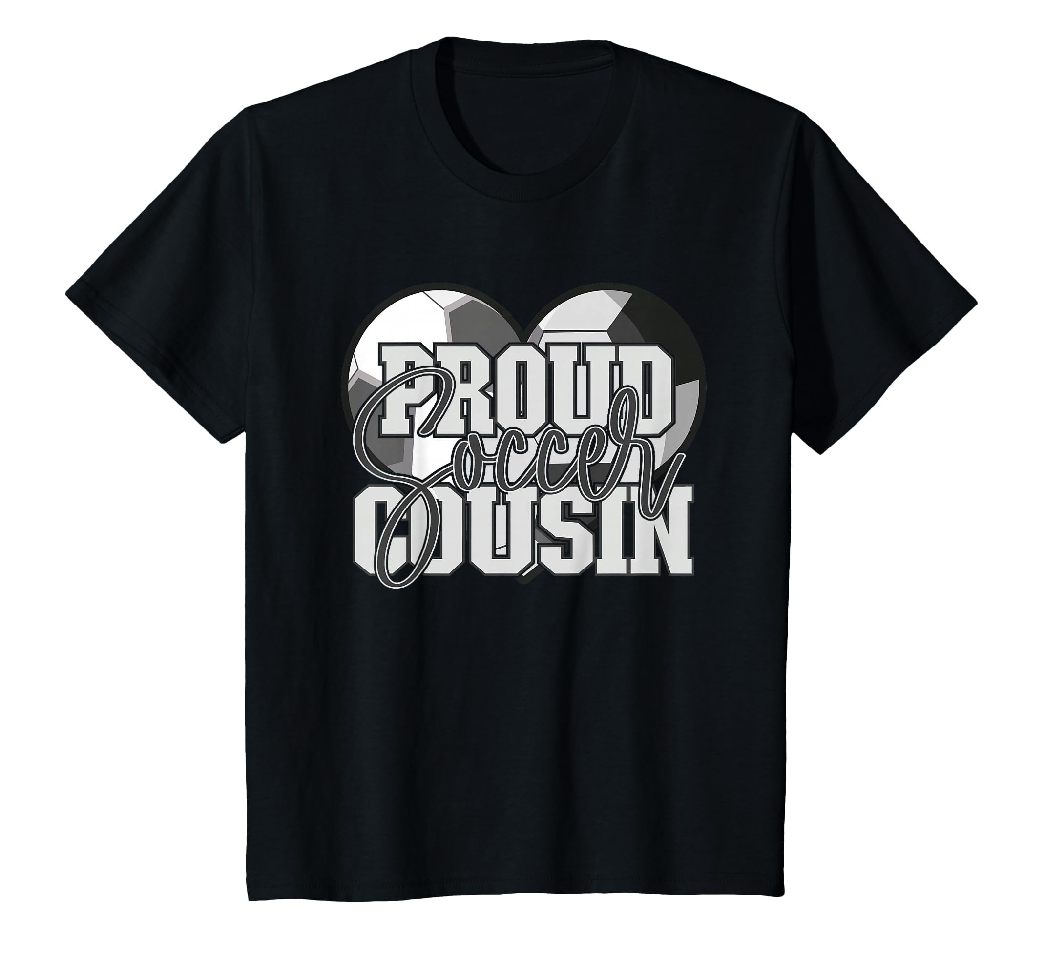 Proud Soccer Cousin Family Matching T-Shirt - Trendy Graphic for Adults - T-Shirt, Sweatshirt, Hoodie