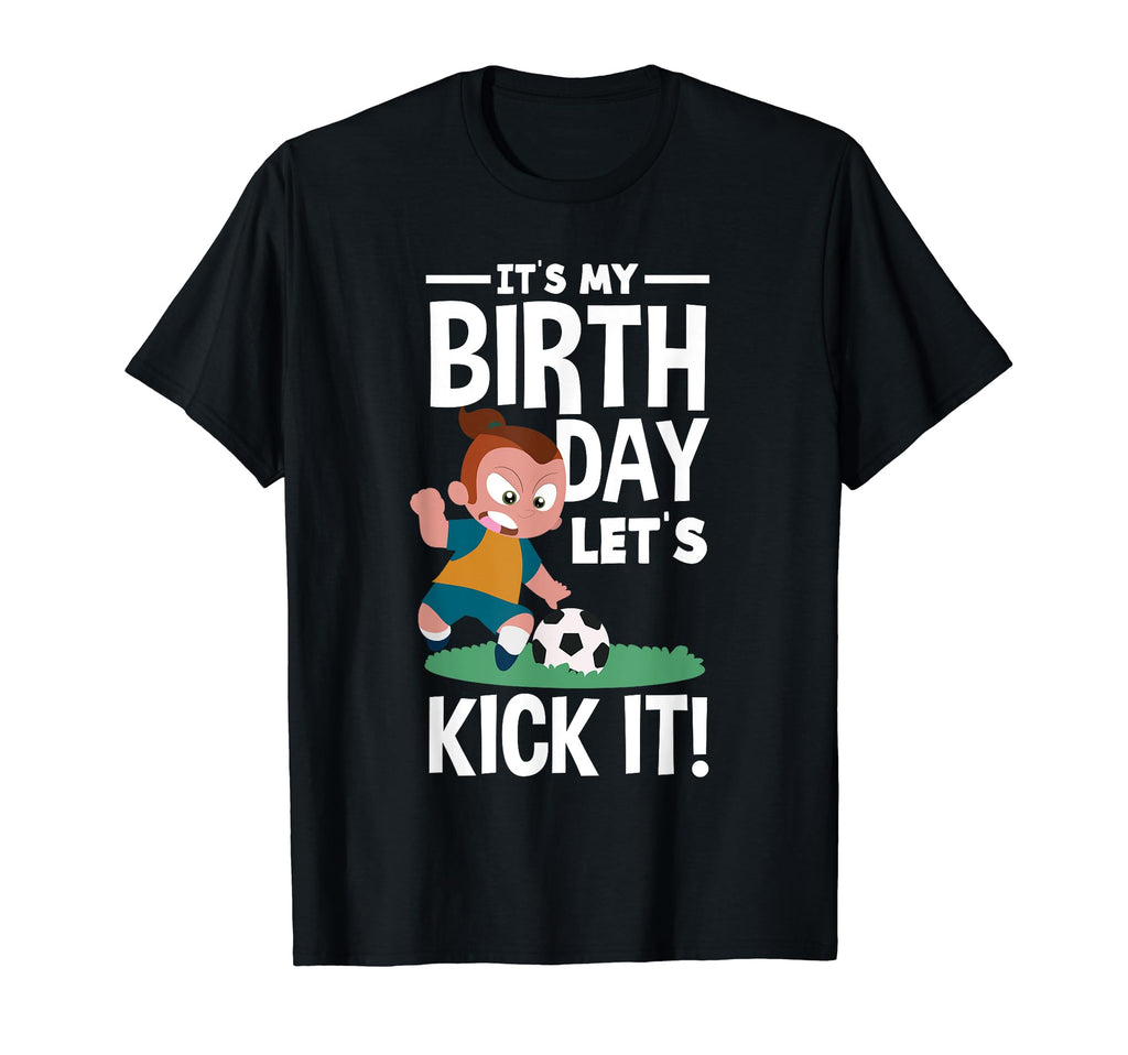 Soccer Birthday Soccer Football T-Shirt - Minimalist Print for Adults - T-Shirt, Sweatshirt, Hoodie