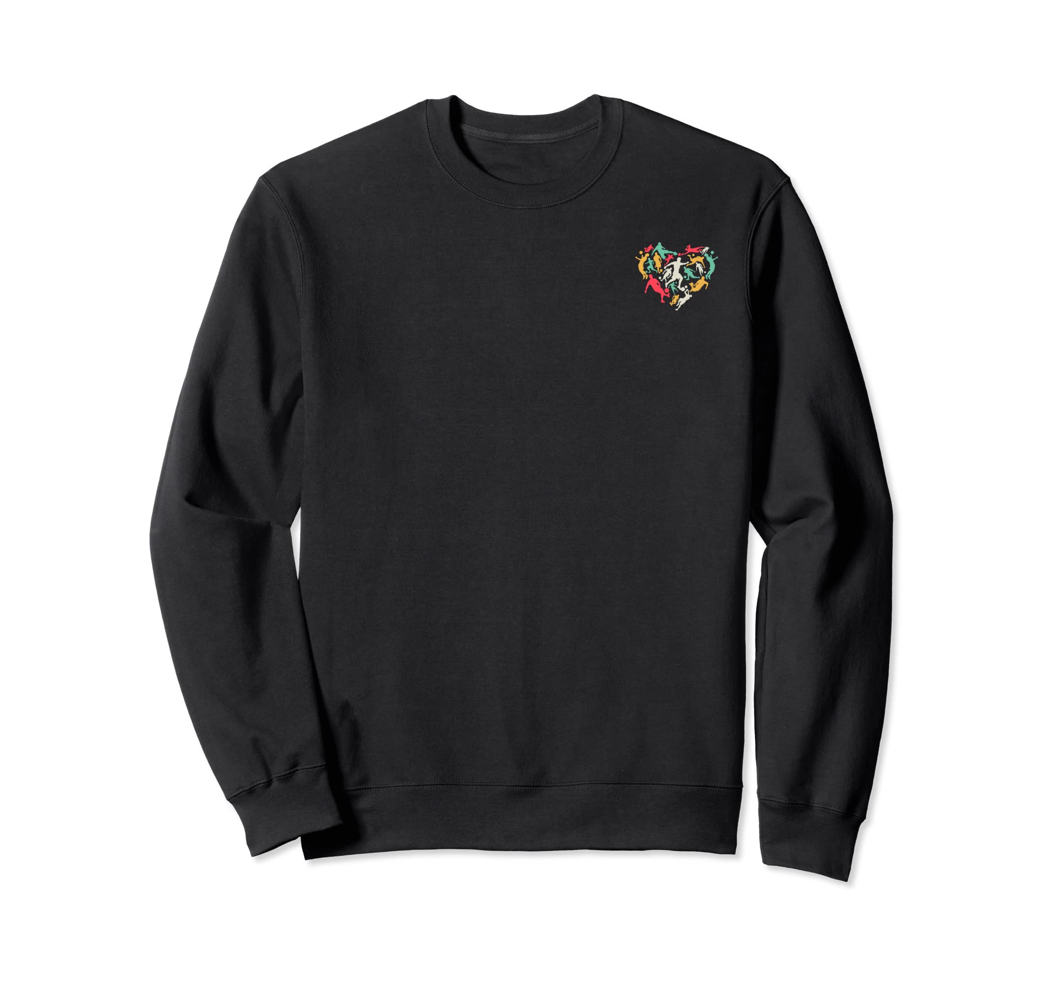 Soccer Player Heart Soccer Sweatshirt - Fun Novelty Design for Adults - T-Shirt, Sweatshirt, Hoodie