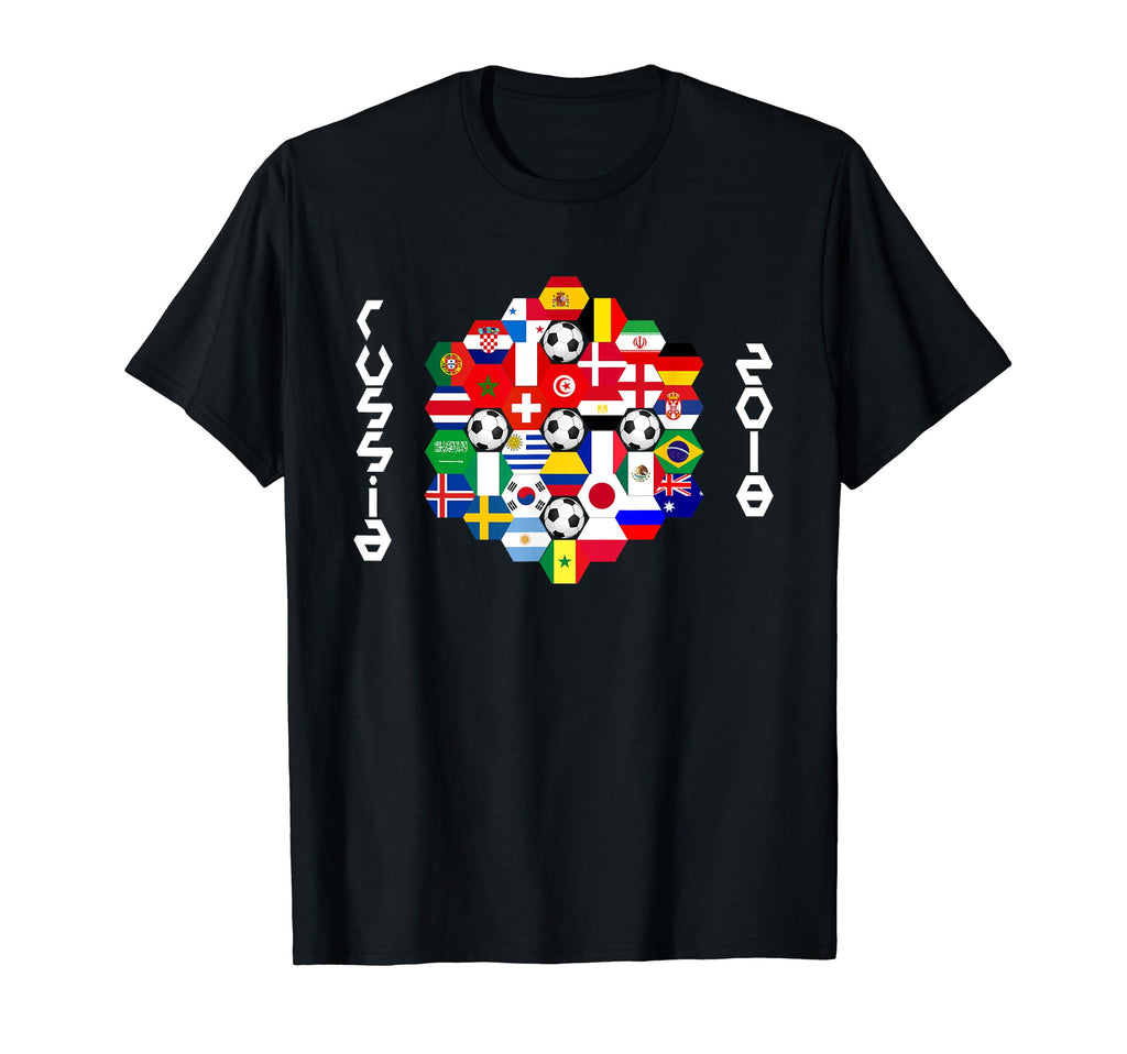 Russia 2018 All Nation Soccer Team T-Shirt - Fun Novelty Design Unisex - T-Shirt, Sweatshirt, Hoodie
