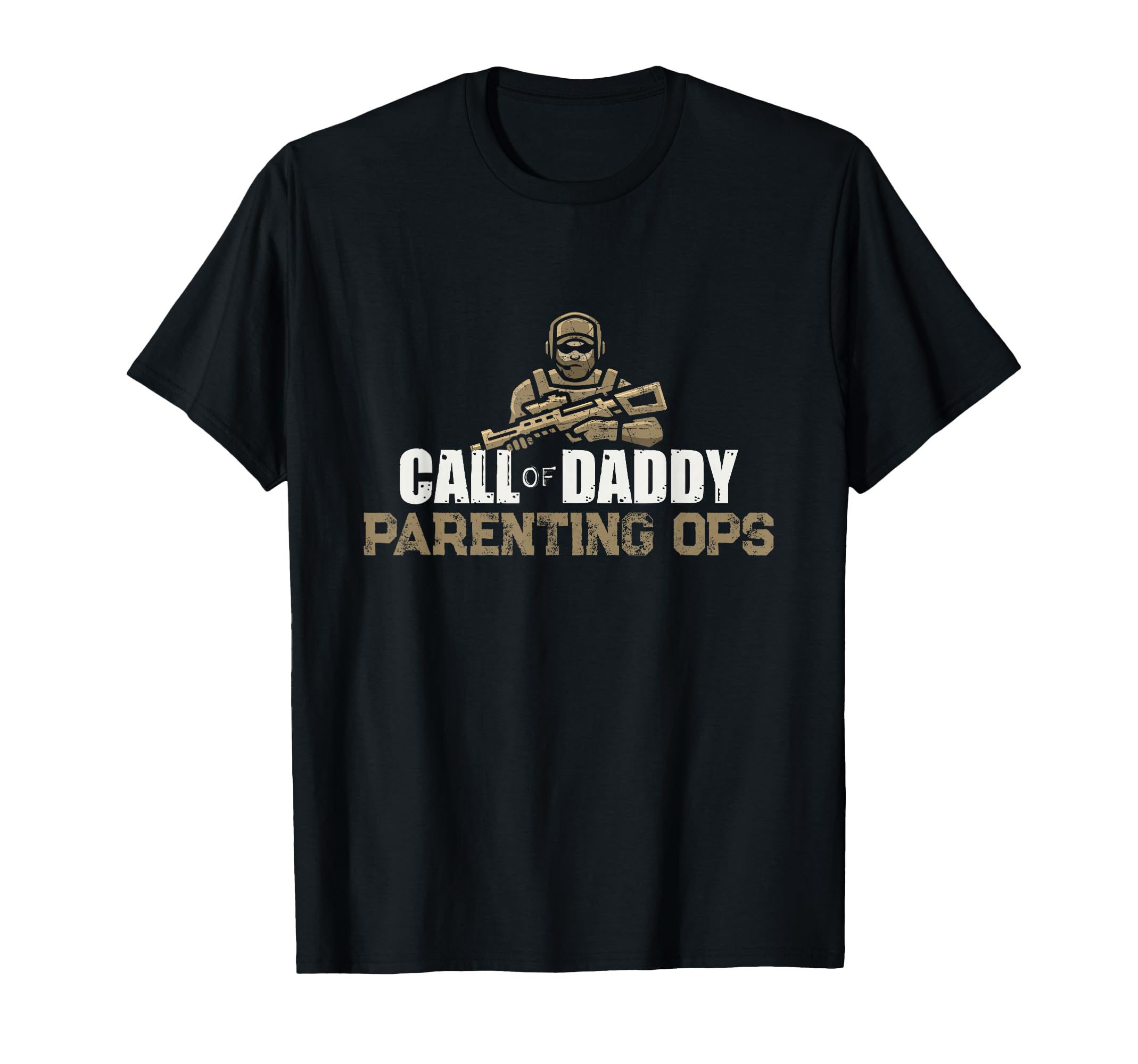 Call Daddy Parenting Ops Gamer Dads Funny T-Shirt - Graphic Print Unisex - T-Shirt, Sweatshirt, Hoodie