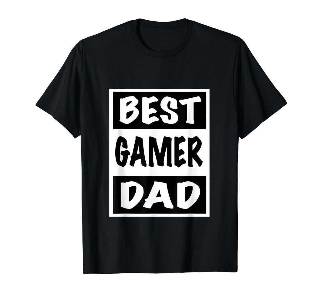 Mens Best Gamer Dad Mens Gaming Gift T-Shirt - Novelty Apparel for Adults - T-Shirt, Sweatshirt, Hoodie