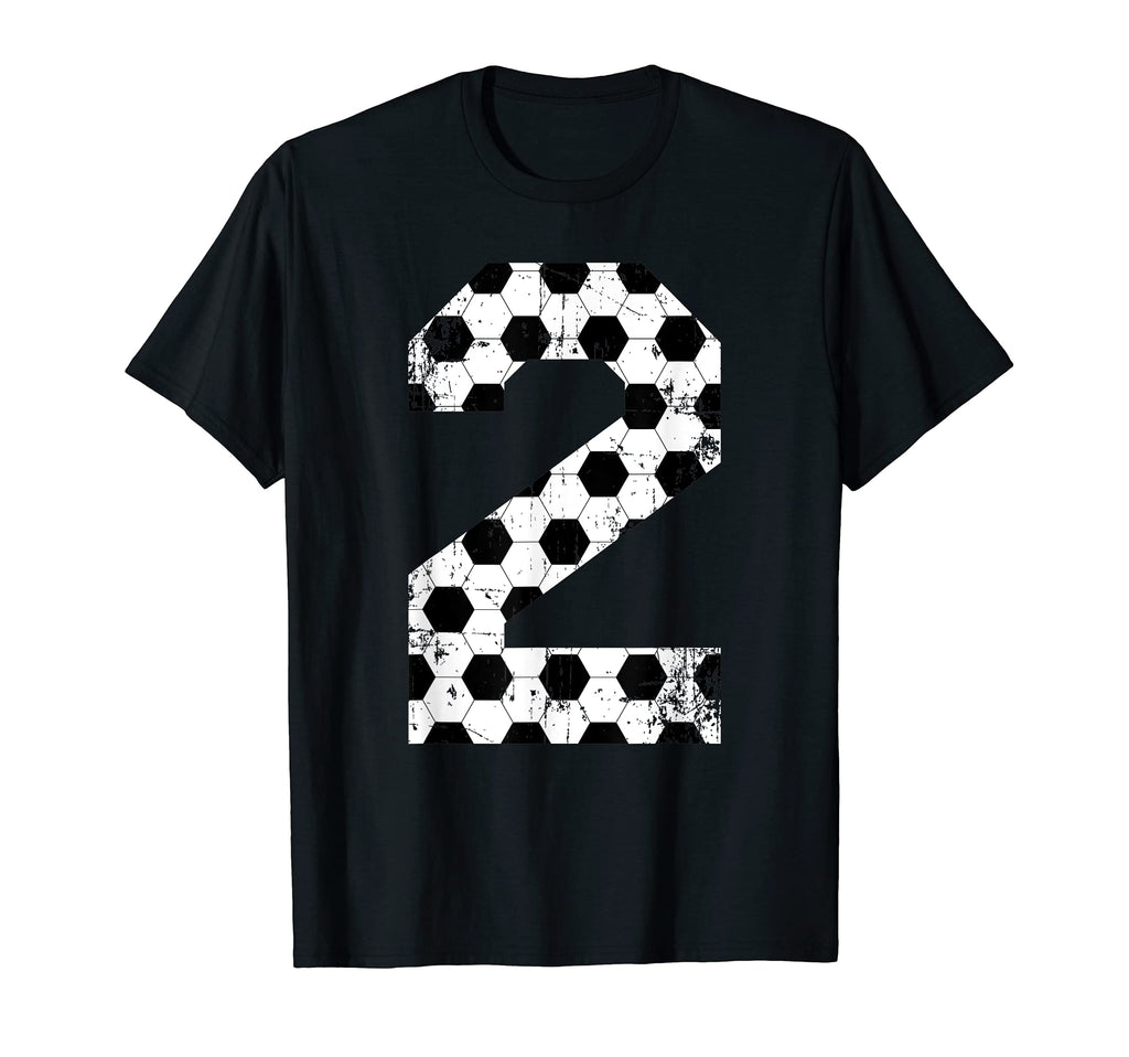 Soccer 2 Jersey Number T-Shirt - Graphic Print for Adults - T-Shirt, Sweatshirt, Hoodie