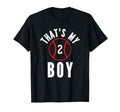 Thats My Jersey Number 2 Baseball Mom Dad T-Shirt - Unique Graphic Unisex - T-Shirt, Sweatshirt, Hoodie