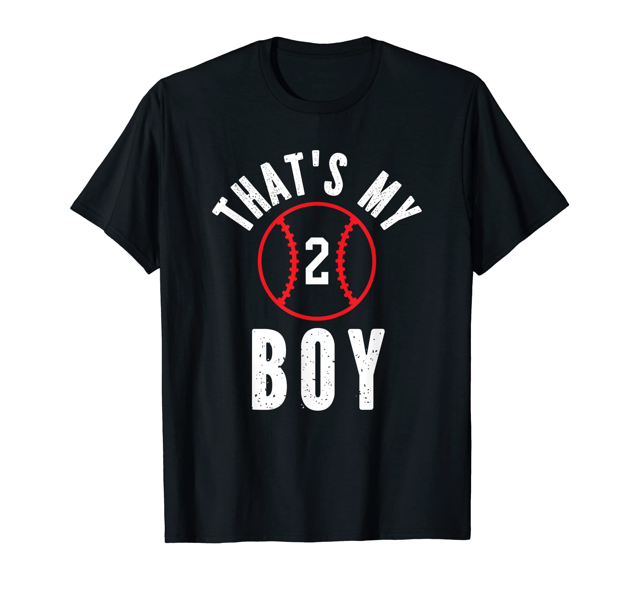 Thats My Jersey Number 2 Baseball Mom Dad T-Shirt - Unique Graphic Unisex - T-Shirt, Sweatshirt, Hoodie