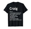 Craig Definition Personalized Name T-Shirt - Novelty Apparel for Adults - T-Shirt, Sweatshirt, Hoodie