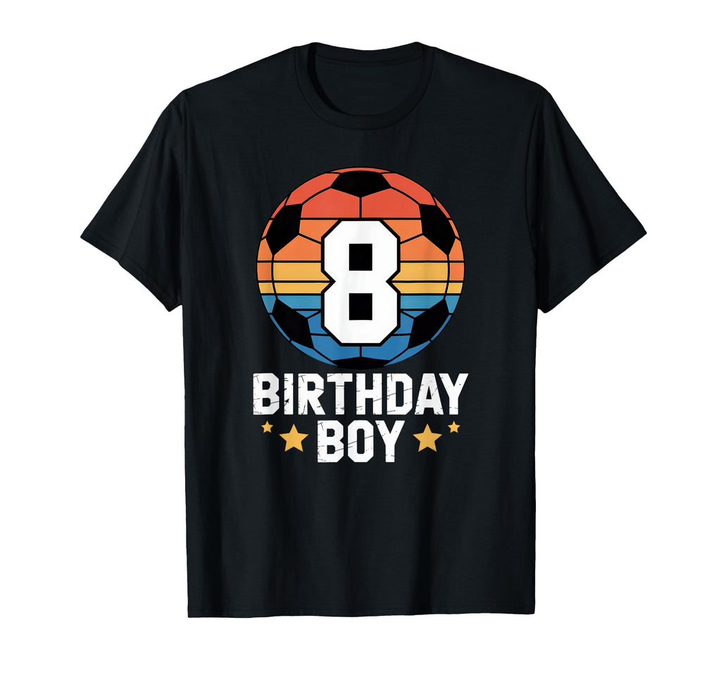 8 Year Old Soccer Player 8Th Birthday T-Shirt - Streetwear Style for Adults - T-Shirt, Sweatshirt, Hoodie