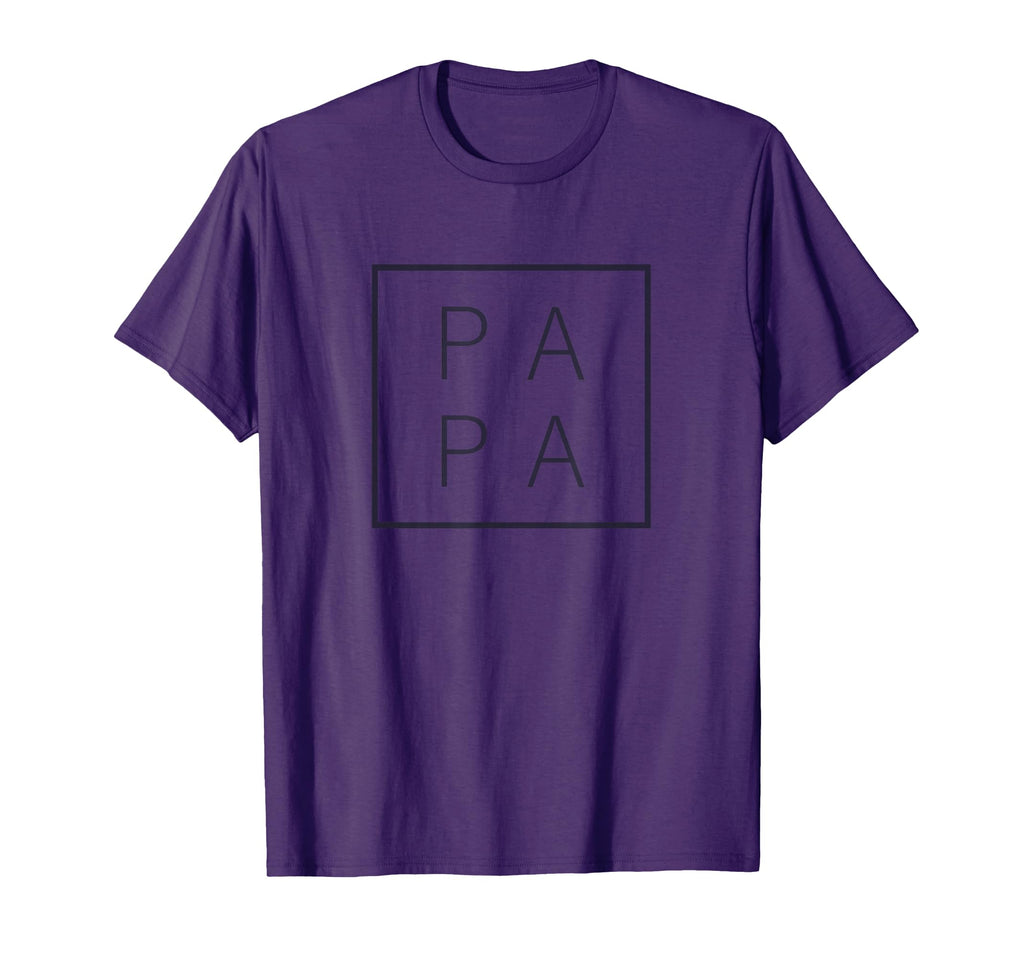 Papa Funny Fathers Day Gift Dads Mens T-Shirt - Minimalist Print for Adults - T-Shirt, Sweatshirt, Hoodie