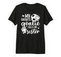 Proud Soccer Goalie Sister Soccer Keeper T-Shirt - Custom Art Print Unisex - T-Shirt, Sweatshirt, Hoodie