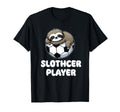 Funny Sloth Soccer Player Slothcer T-Shirt - Fun Novelty Design Men Women - T-Shirt, Sweatshirt, Hoodie