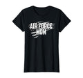 Womens Air Force Mom Memorial Day T-Shirt - Minimalist Print for Adults - T-Shirt, Sweatshirt, Hoodie