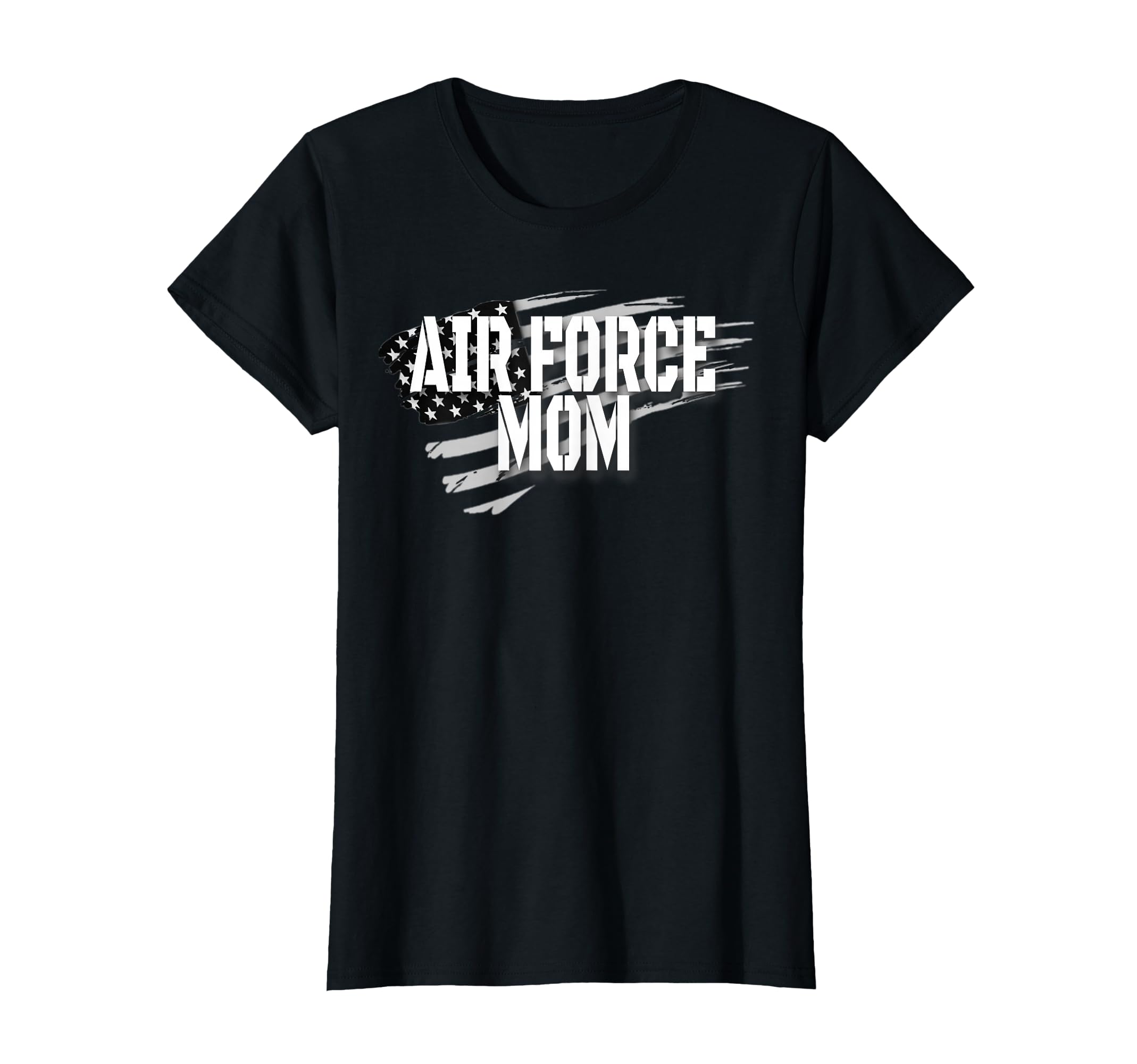 Womens Air Force Mom Memorial Day T-Shirt - Minimalist Print for Adults - T-Shirt, Sweatshirt, Hoodie