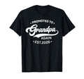 Mens Promoted To Grandpa Again 2026 T-Shirt - Minimalist Print Unisex - T-Shirt, Sweatshirt, Hoodie