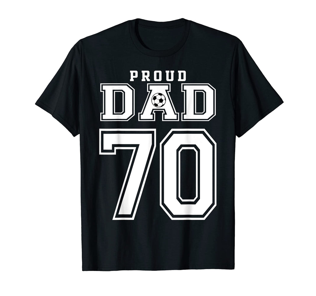 Number 70 Custom Proud Soccer T-Shirt - Aesthetic Graphic for Adults - T-Shirt, Sweatshirt, Hoodie
