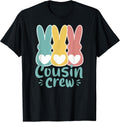 Easter Cousin Crew Squad Family Matching Bunnies - Adult & Kids T-Shirts, Sweatshirts & Hoodies apparel design preview 1