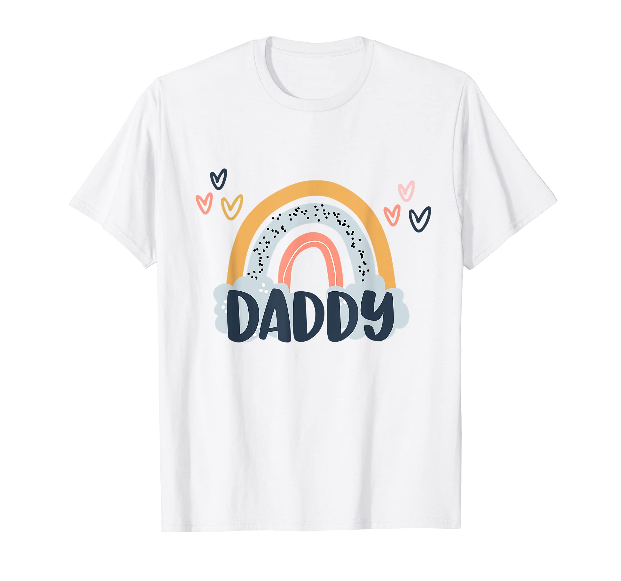 Mens Daddy Boho Rainbow Birthday T-Shirt - Novelty Apparel Men Women - T-Shirt, Sweatshirt, Hoodie