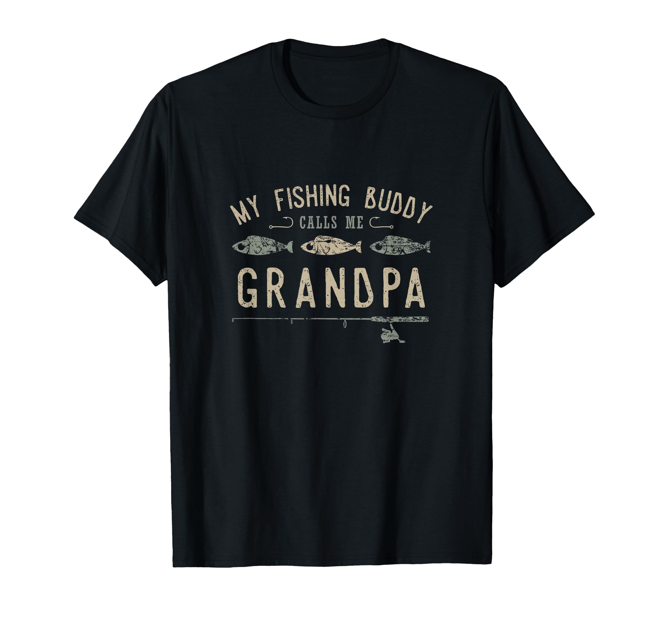 My Fishing Buddy Calls Me Grandpa T-Shirt - Aesthetic Graphic Men Women - T-Shirt, Sweatshirt, Hoodie