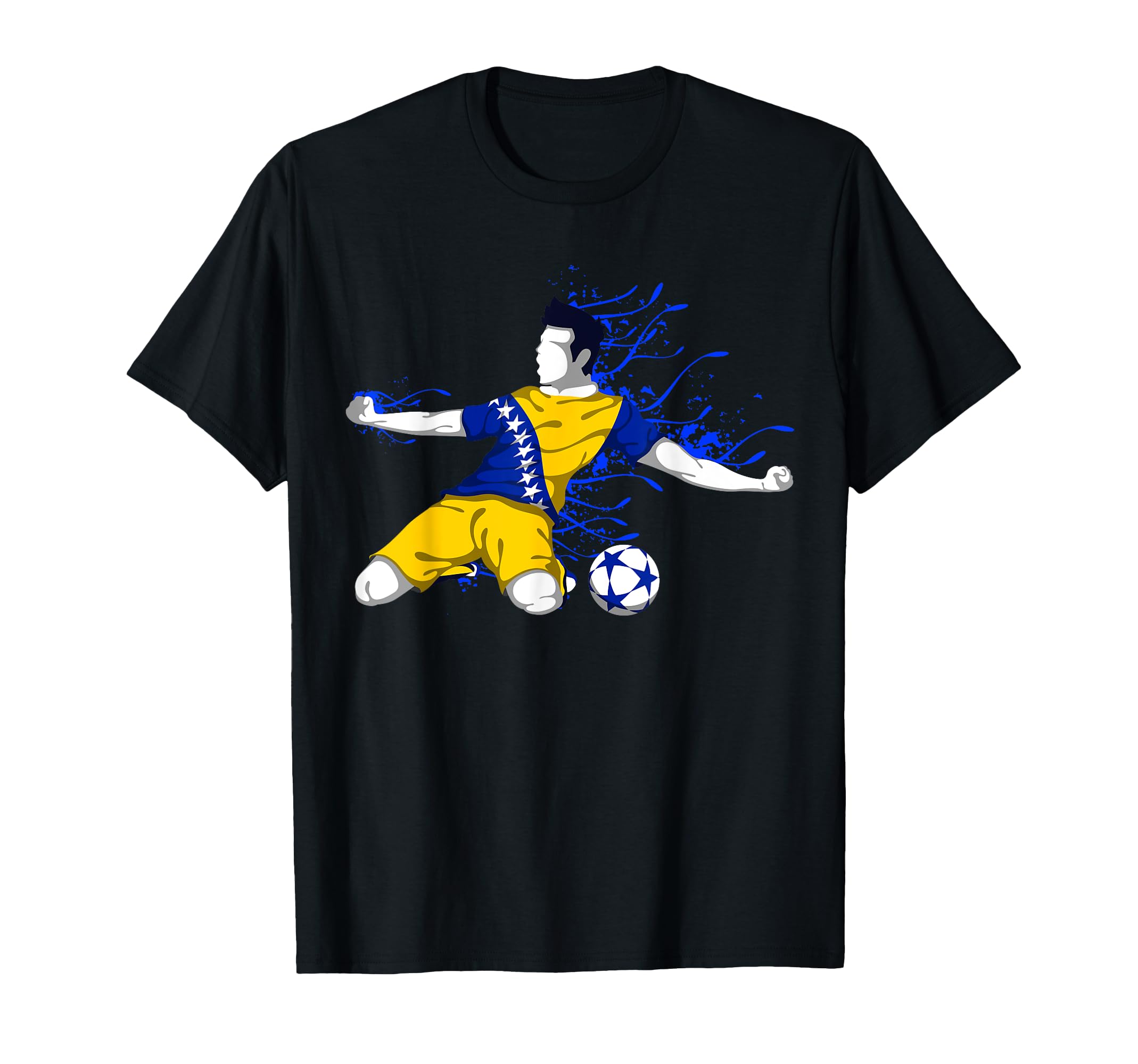 Bosnia And Herzegovina Soccer Team T-Shirt - Trendy Graphic for Adults - T-Shirt, Sweatshirt, Hoodie