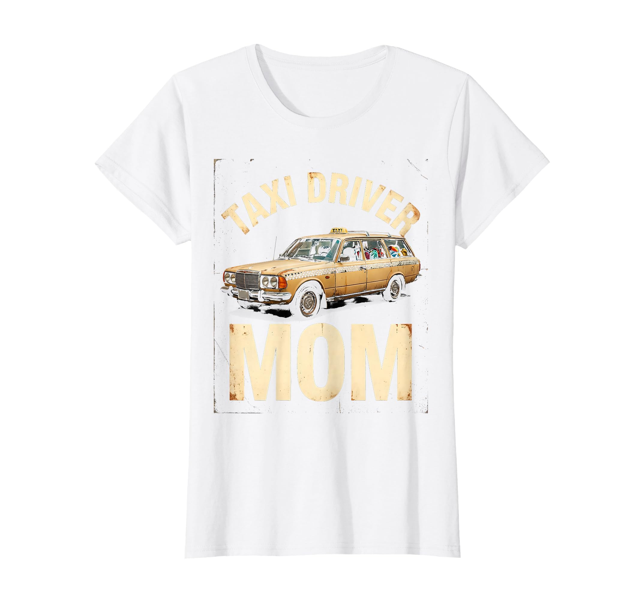 Taxi Driver Mom Funny Motherhood Era T-Shirt - Unique Graphic for Adults - T-Shirt, Sweatshirt, Hoodie