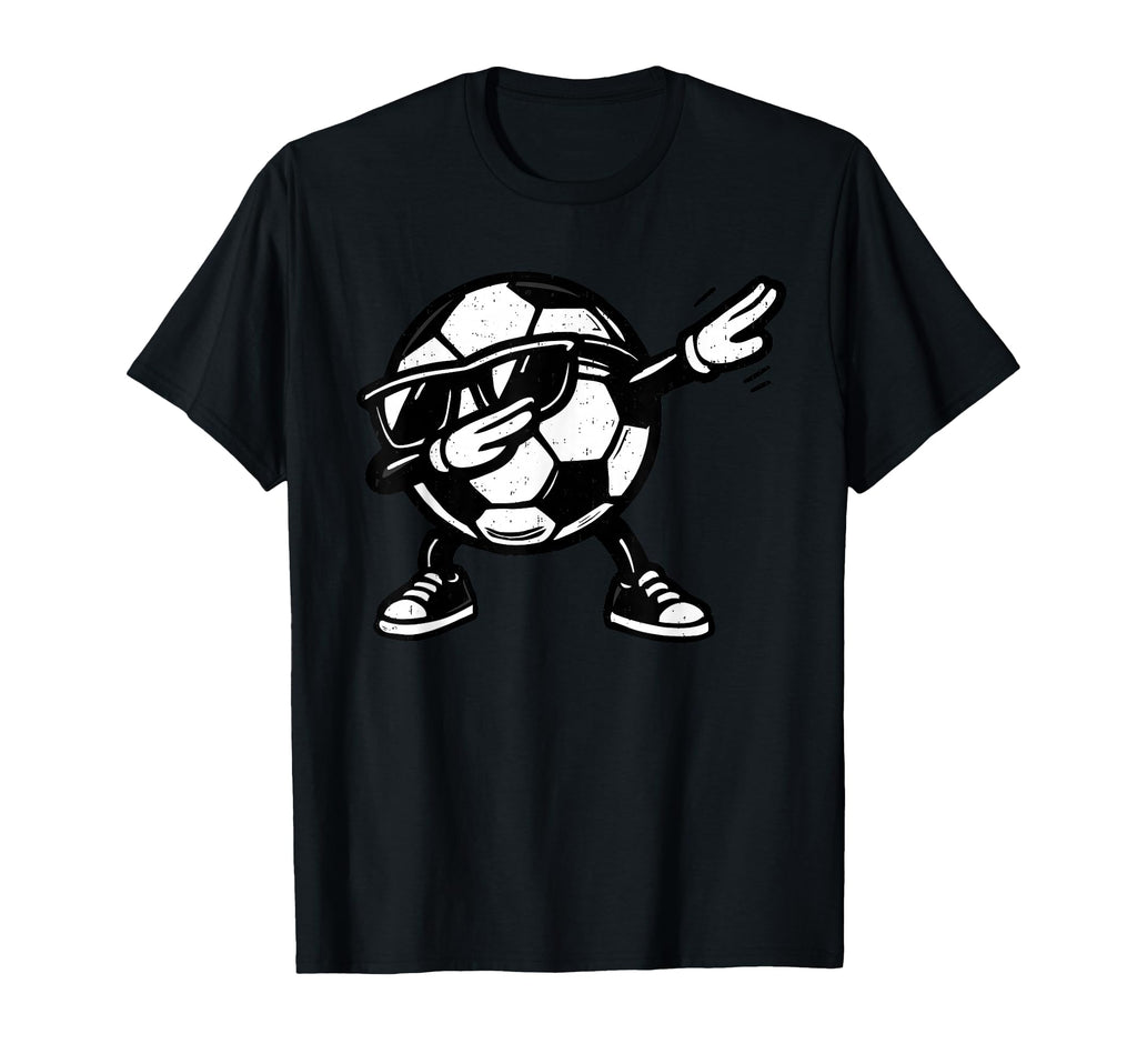Dabbing Soccer Ball Funny Sport Player T-Shirt - Aesthetic Graphic Unisex - T-Shirt, Sweatshirt, Hoodie