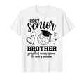 2027 Senior Soccer Brother Proud T-Shirt - Minimalist Print for Adults - T-Shirt, Sweatshirt, Hoodie