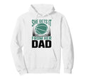 She Gets It From Her Dad Dad Funny I Hoodie - Novelty Apparel for Adults - T-Shirt, Sweatshirt, Hoodie