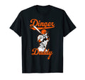 Dinger Daddy Baseball Homerun Funny T-Shirt - Aesthetic Graphic for Adults - T-Shirt, Sweatshirt, Hoodie