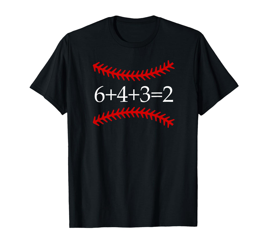 6 4 3 2 Baseball Math Softball Game Gift T-Shirt - Unique Graphic Men Women - T-Shirt, Sweatshirt, Hoodie