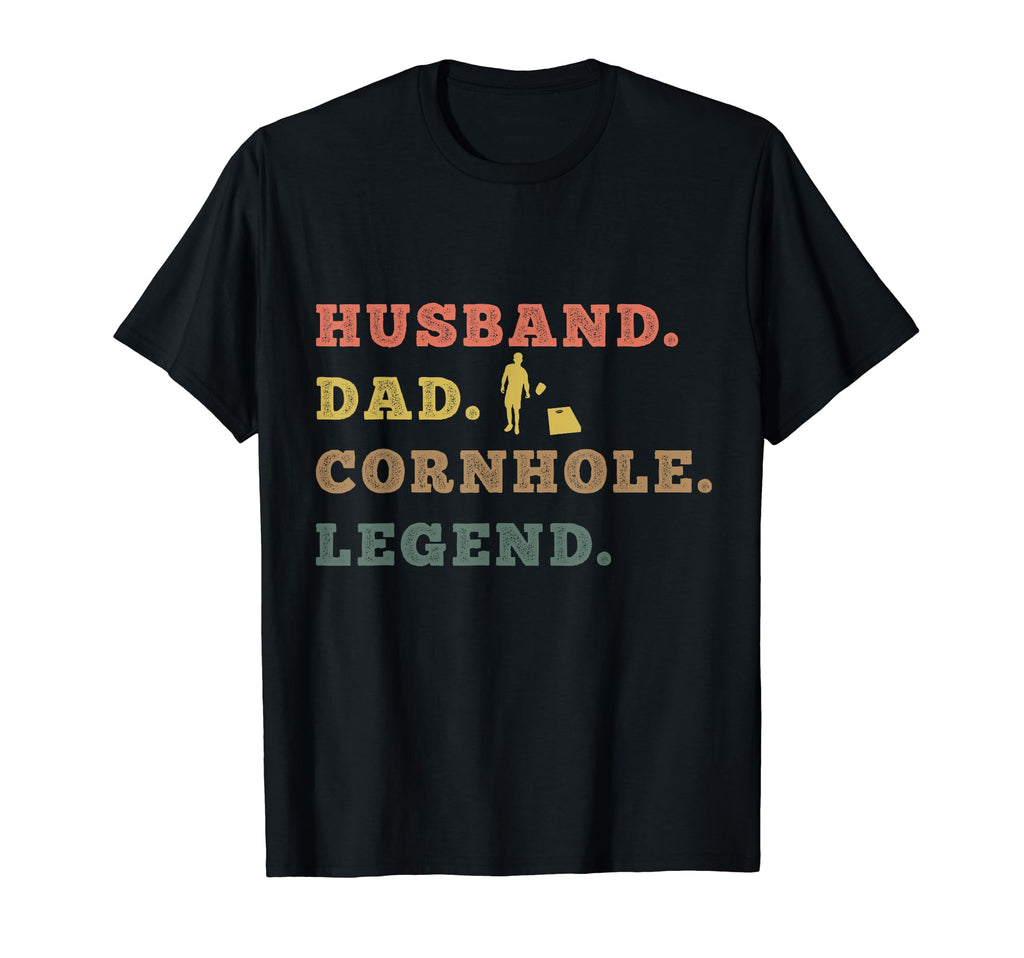 Cornhole Funny Husband Dad Legend T-Shirt - Streetwear Style Men Women - T-Shirt, Sweatshirt, Hoodie