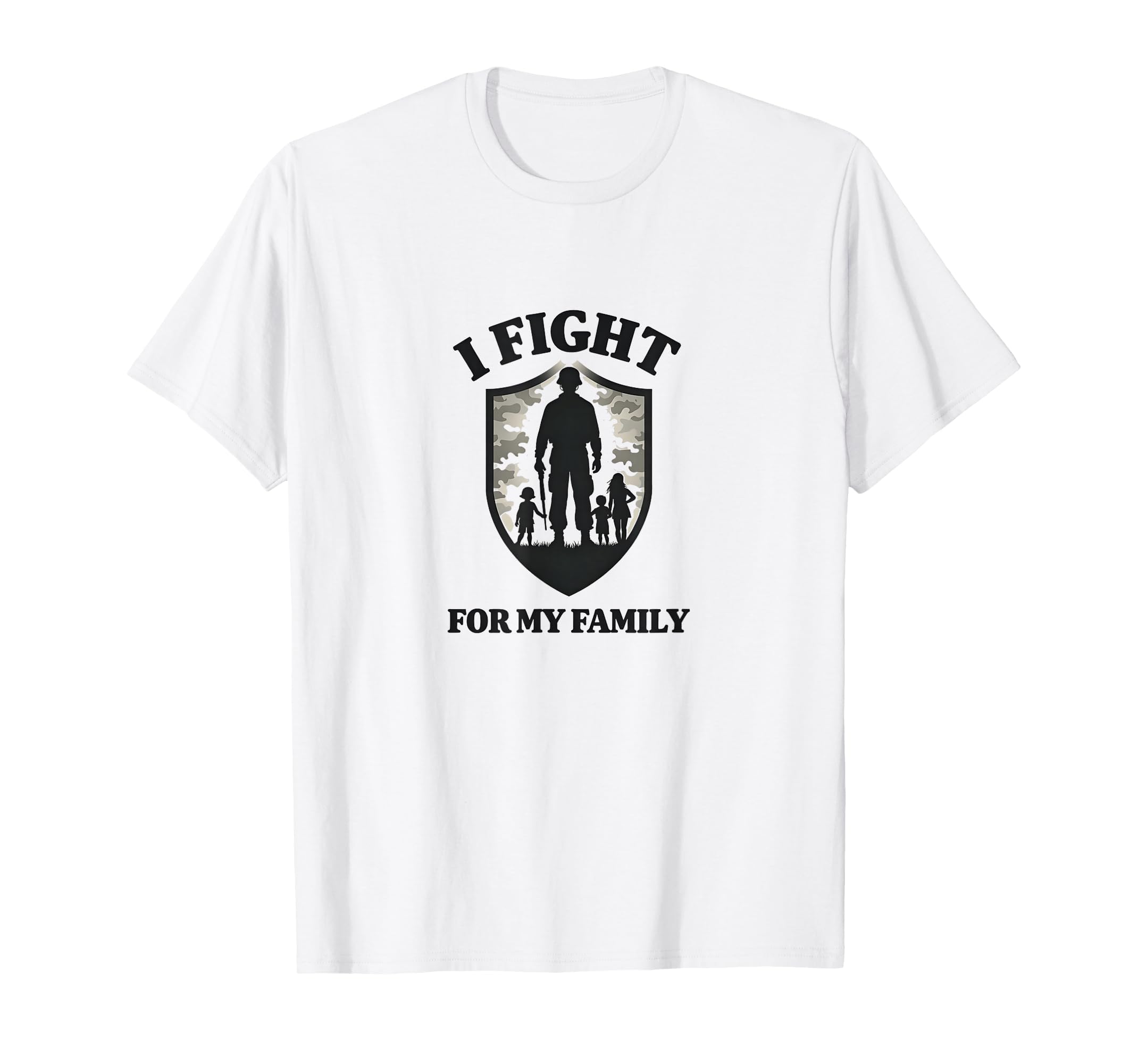 Army Dads I Fight My Family T-Shirt - Casual Everyday Wear for Adults - T-Shirt, Sweatshirt, Hoodie