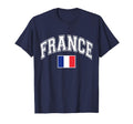 France French Flag T-Shirt - Casual Everyday Wear Men Women - T-Shirt, Sweatshirt, Hoodie