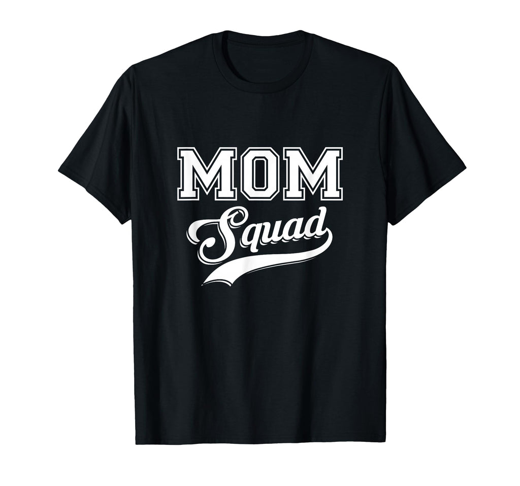Mom Squad Funny Mother T-Shirt - Minimalist Print for Adults - T-Shirt, Sweatshirt, Hoodie
