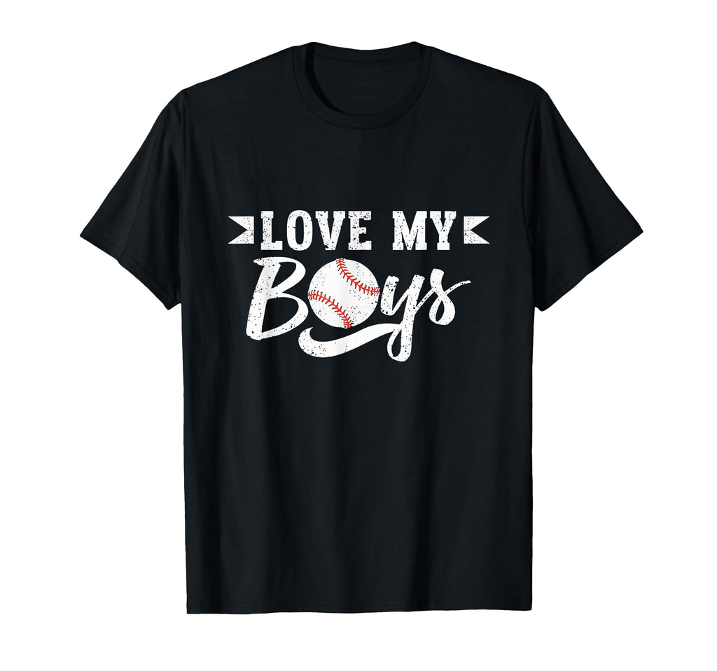 Love My Baseball Softball Mom Dad Cheer T-Shirt - Unique Graphic Men Women - T-Shirt, Sweatshirt, Hoodie