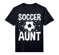 Soccer Aunt Heart Sport Lover T-Shirt - Aesthetic Graphic for Adults - T-Shirt, Sweatshirt, Hoodie