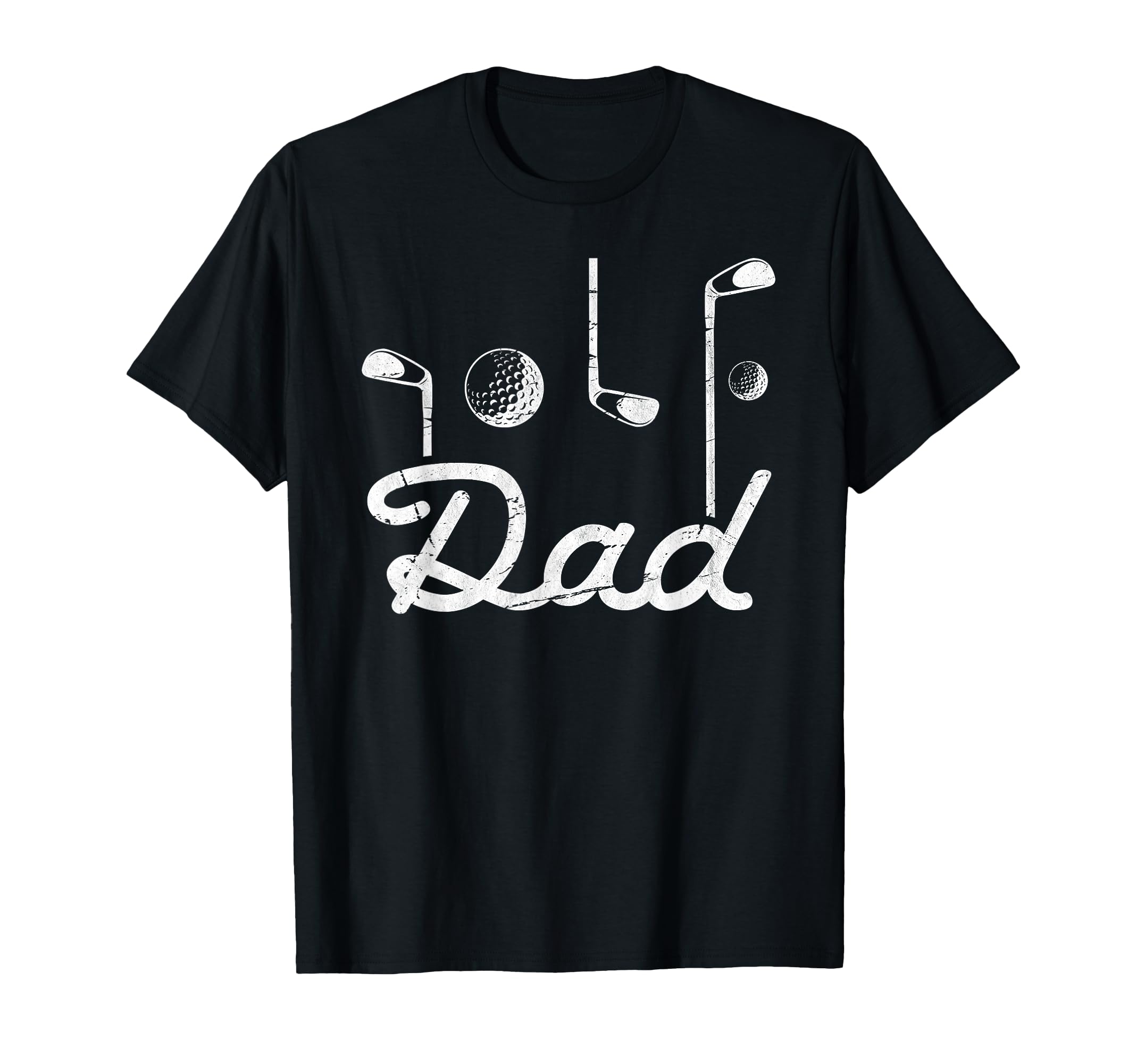 Golf Dad Funny Golfing Best Dad Father T-Shirt - Minimalist Print Unisex - T-Shirt, Sweatshirt, Hoodie