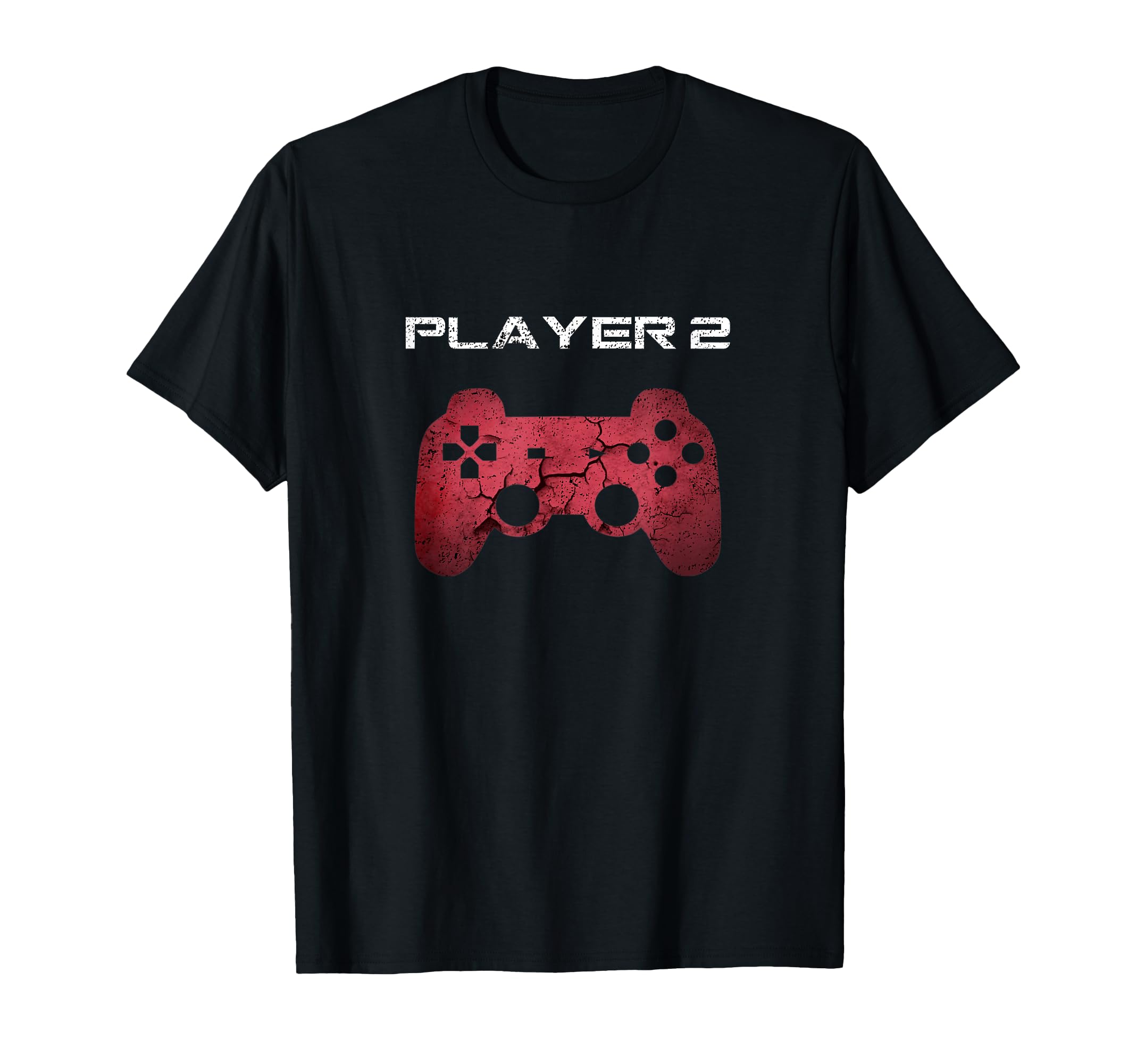 Player 1 Player 2 Gamer Gaming T-Shirt - Minimalist Print for Adults - T-Shirt, Sweatshirt, Hoodie