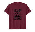 Soccer Mom Sideline Support Squad T-Shirt - Unique Graphic Men Women - T-Shirt, Sweatshirt, Hoodie