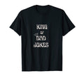 Mens King Dad Jokes T-Shirt - Trendy Graphic for Adults - T-Shirt, Sweatshirt, Hoodie