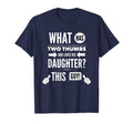 Mens What Has Two Thumbs Funny Dad T-Shirt - Streetwear Style Men Women - T-Shirt, Sweatshirt, Hoodie