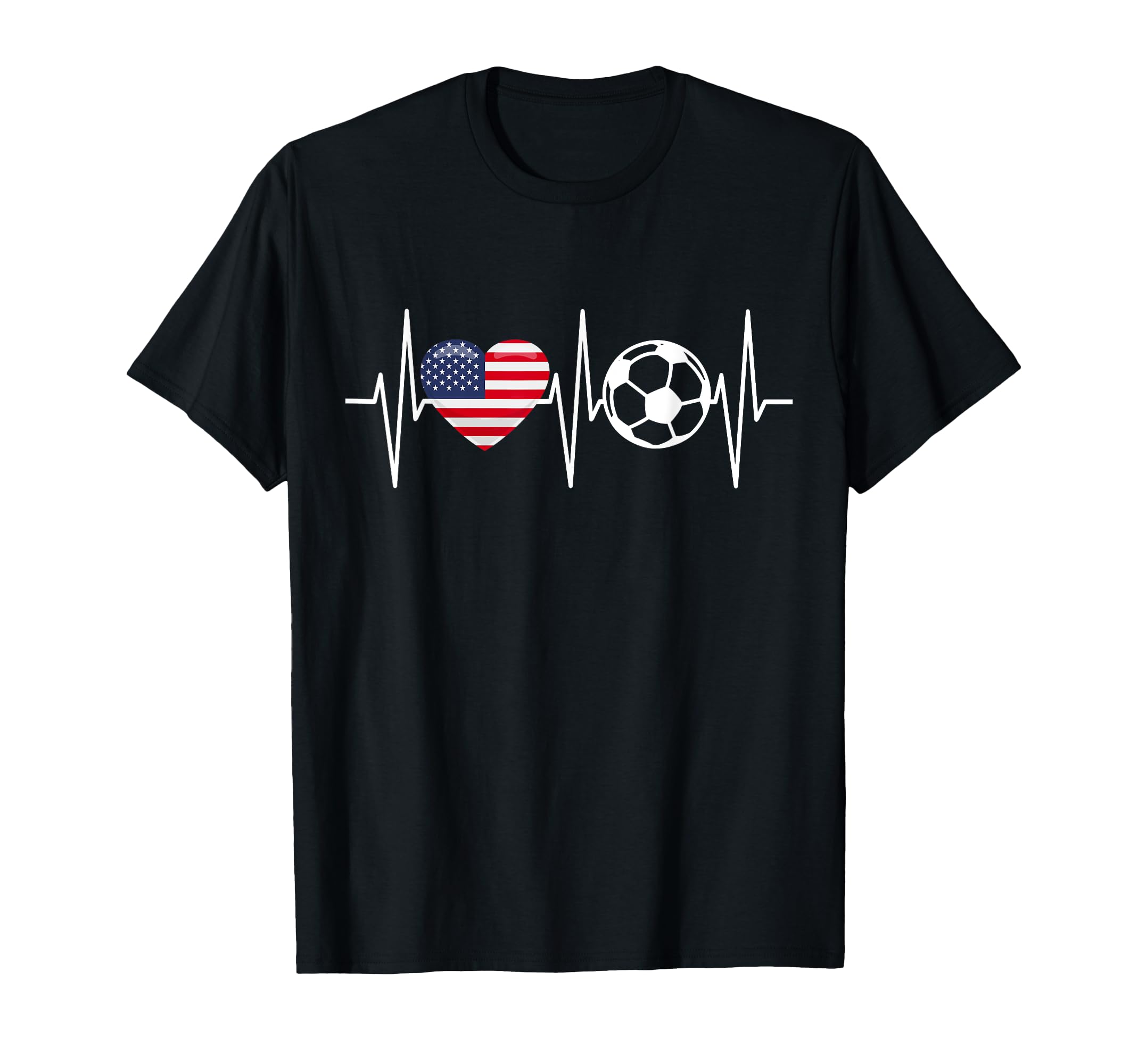 Usa Soccer Funny Soccer Fan T-Shirt - Casual Everyday Wear Men Women - T-Shirt, Sweatshirt, Hoodie
