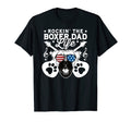 Mens Rockin Boxer Dad Life Dog Lover T-Shirt - Aesthetic Graphic Men Women - T-Shirt, Sweatshirt, Hoodie
