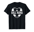 Ball Nana Soccer Nana Grandma Nana T-Shirt - Custom Art Print Unisex - T-Shirt, Sweatshirt, Hoodie