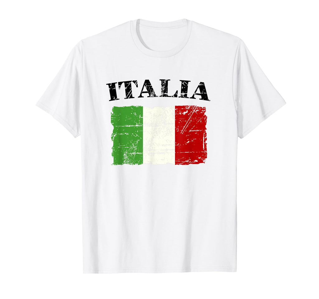 Italian Flag Italy Banner Ensign T-Shirt - Minimalist Print for Adults - T-Shirt, Sweatshirt, Hoodie