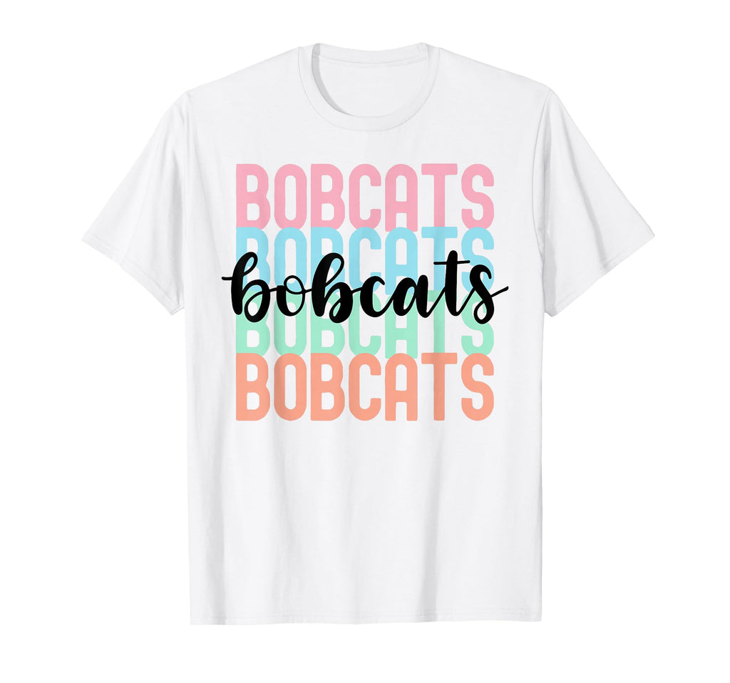 Bobcats Team Mascot School Spirit T-Shirt - Streetwear Style for Adults - T-Shirt, Sweatshirt, Hoodie
