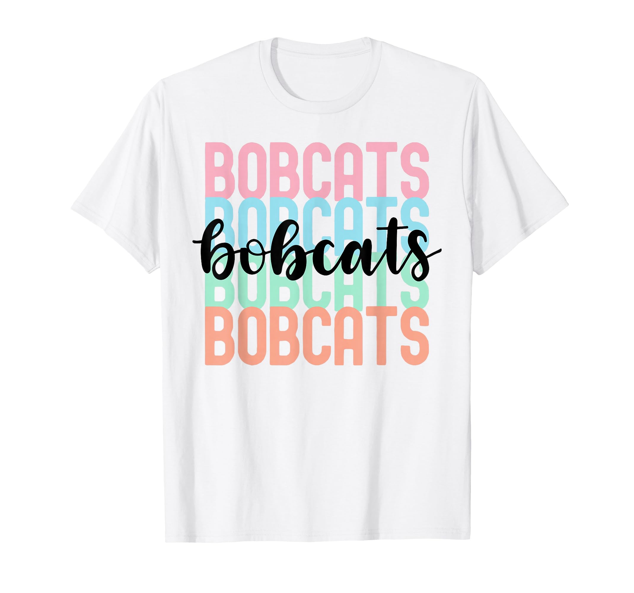Bobcats Team Mascot School Spirit T-Shirt - Streetwear Style for Adults - T-Shirt, Sweatshirt, Hoodie