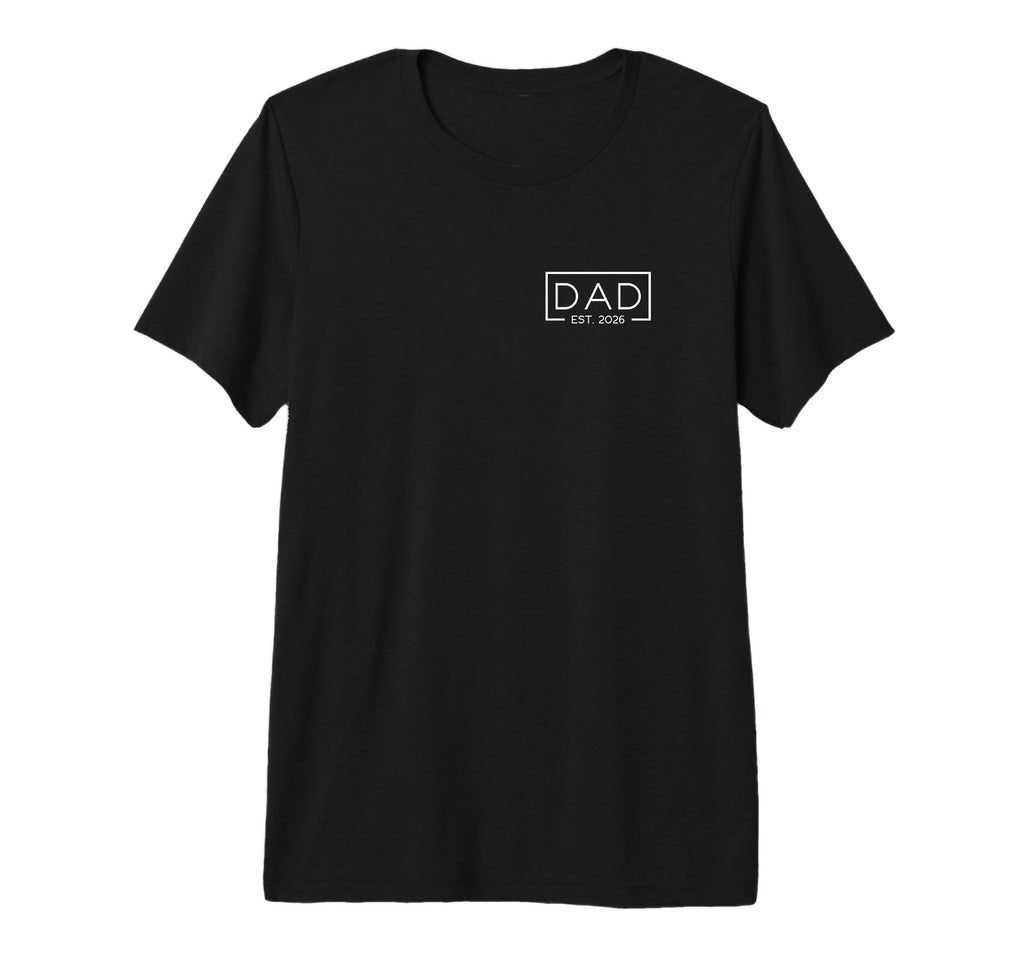 Mens Dad Est 2026 Logo Father 2026 T-Shirt - Trendy Graphic Men Women - T-Shirt, Sweatshirt, Hoodie