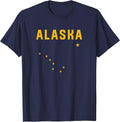 I Love Alaska Minimalist State Flag - Adult & Kids T-Shirts, Sweatshirts & Hoodies apparel design preview 1