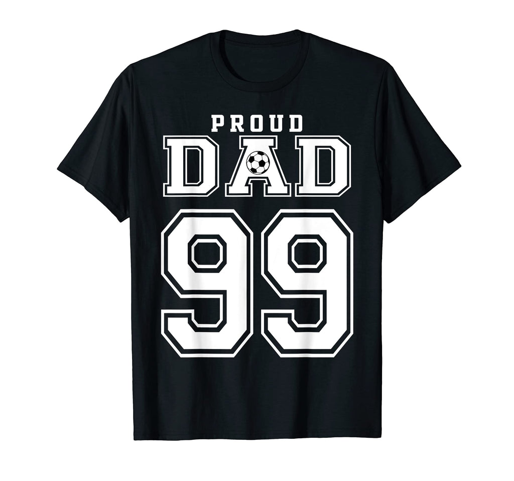 Number 99 Custom Proud Soccer T-Shirt - Casual Everyday Wear for Adults - T-Shirt, Sweatshirt, Hoodie