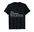 Dad Grandpa Great Grandpa Funny T-Shirt - Novelty Apparel for Adults - T-Shirt, Sweatshirt, Hoodie